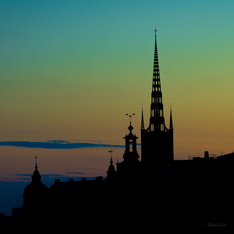 Stockholm Skyline Square