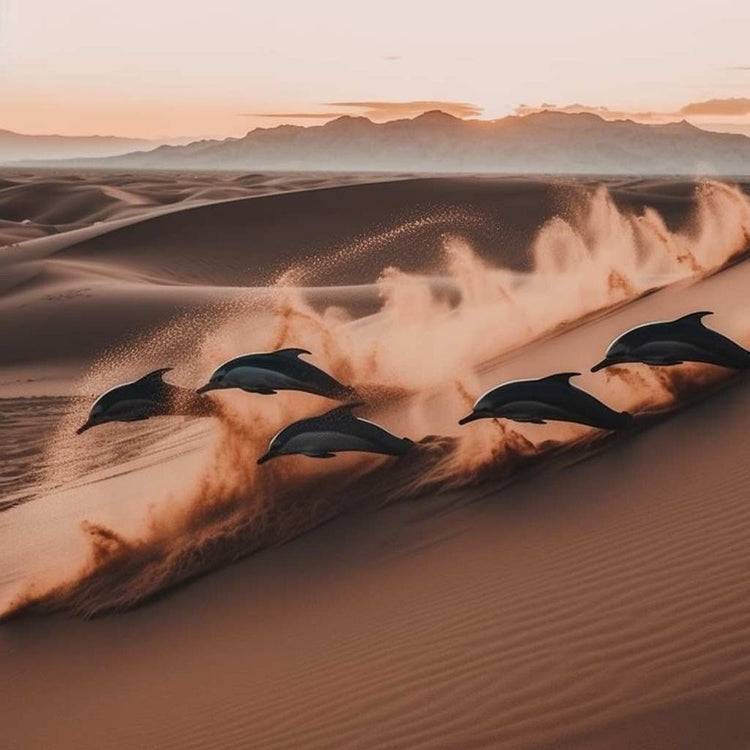 Sand Dolphins