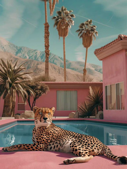 Pool Leopard