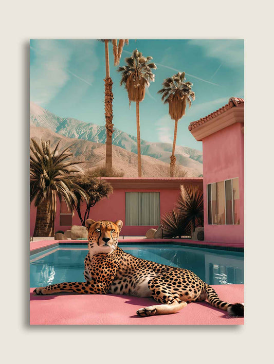 Pool Leopard